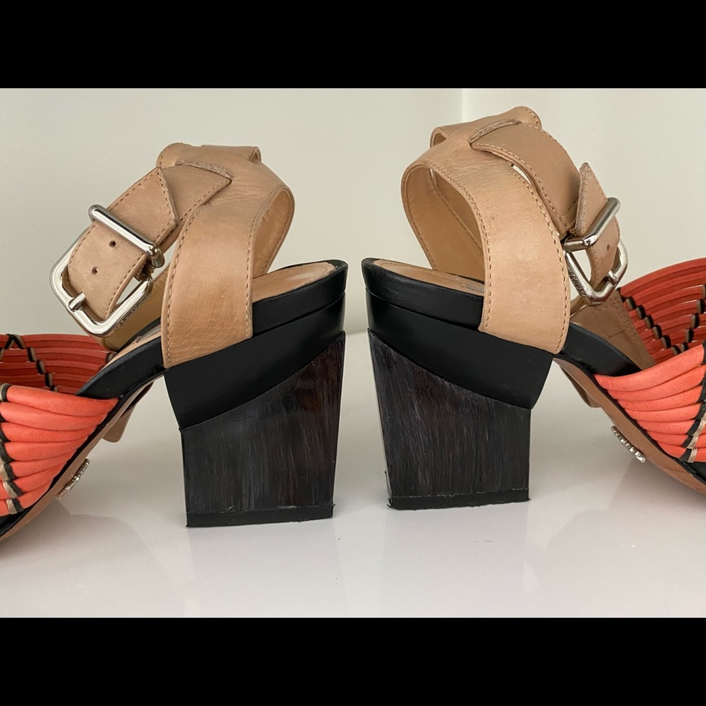 SCHUTZ Woman Leather Sandals - Picture 13 of 14